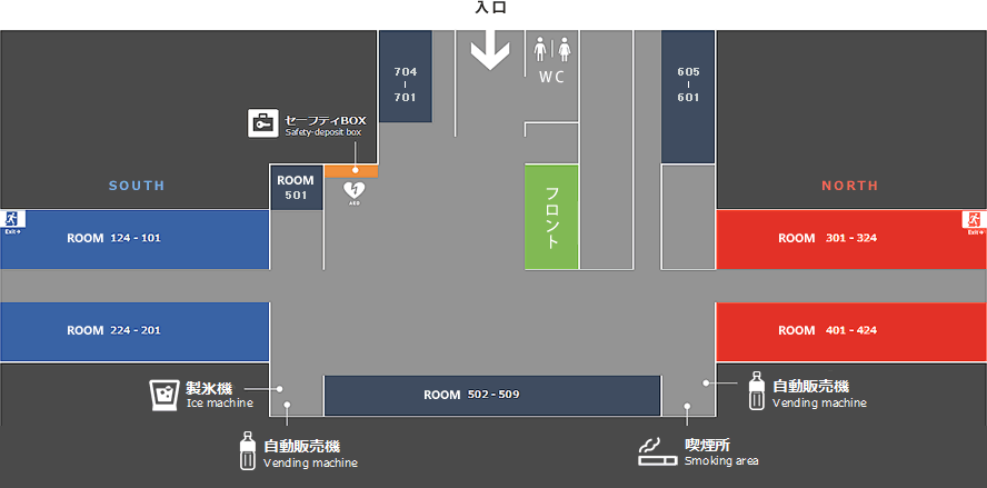 フロアマップ