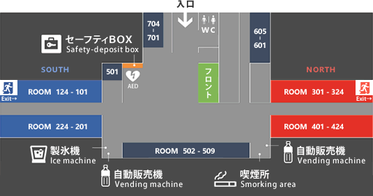 フロアマップ